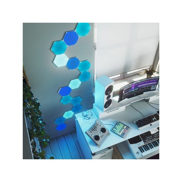 Nanoleaf - Shapes - Hexagons Starter Kit - 15 Panels