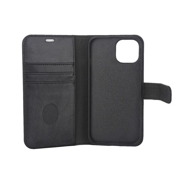 RadiCover - Radiation Protection Wallet Vegan Leather 2in1 MAGSAFE iPhone 15 Black