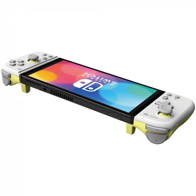 HORI Split Pad Compact - Light Gray/Yellow