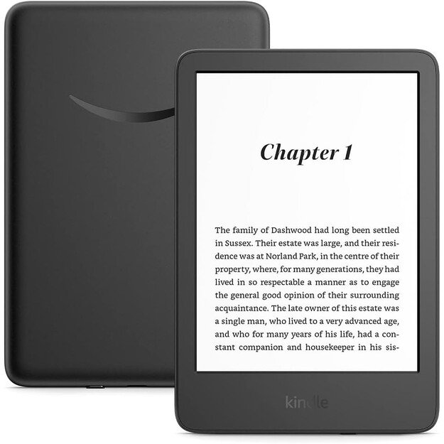 Amazon - Kindle 11th gen 6″ 300ppi 16GB Black, no ads