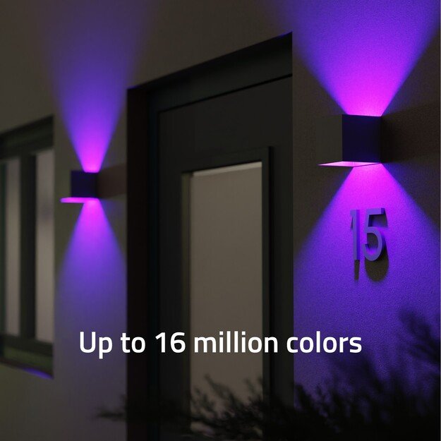 Hombli - Smart Outdoor Wall Light V2, Grey