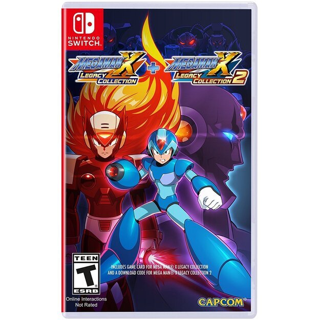 Mega Man X Legacy Collection 1 + 2 Nintendo Switch Game (#)
      
        - Nintendo Switch