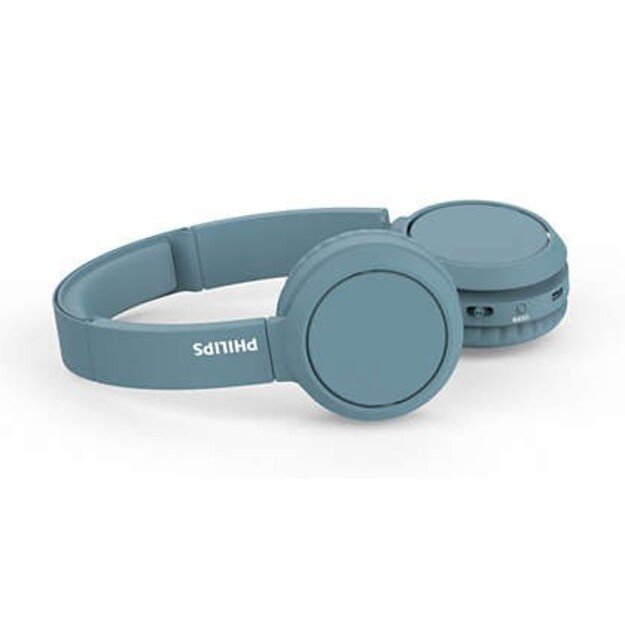 Philips Audio - On-ear Wireless Headphones - Blue