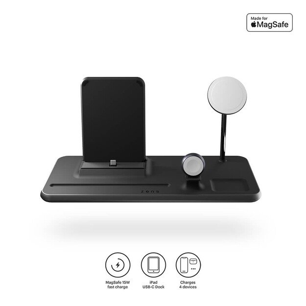 Zens - Wireless Charger 4in1 ZEDC21B/00