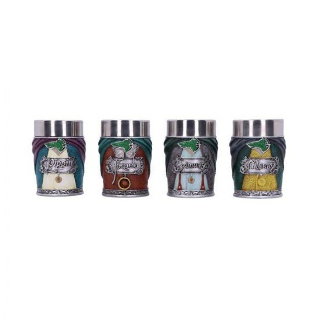 Lord of the Rings Hobbit Shot Glass Set