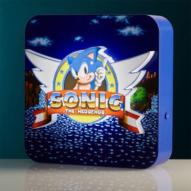 Numskull Sonic the Hedgehog 3D Desk Lamp / Wall Light