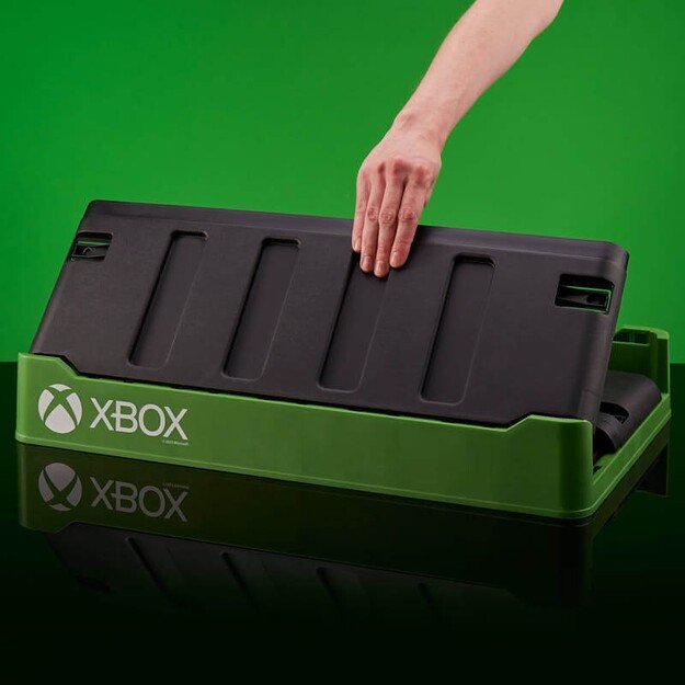 Numskull Official Xbox Bedroom Storage Box with folding chair