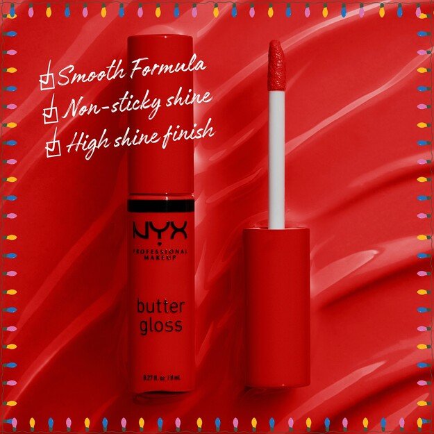 NYX - Professional Butter Gloss Pizza Box Makeup Gift Box