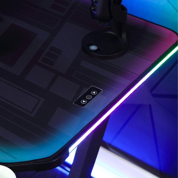 Xrocker Lumio Gaming Desk With Rgb Neo Motion +