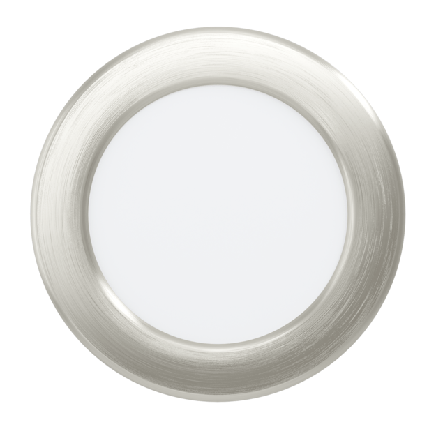 EGLO - FUEVA 5 RECESSED - Brushed Steel - 117mm diameter, 26mm height