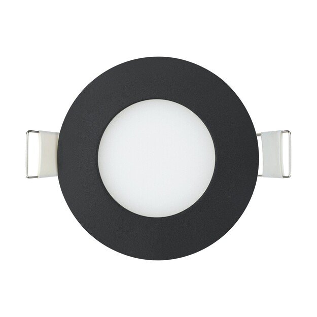 EGLO - Set of 3x Fueva-Z recessed black Ø8.5 - TW - Zigbee, Bluetooth