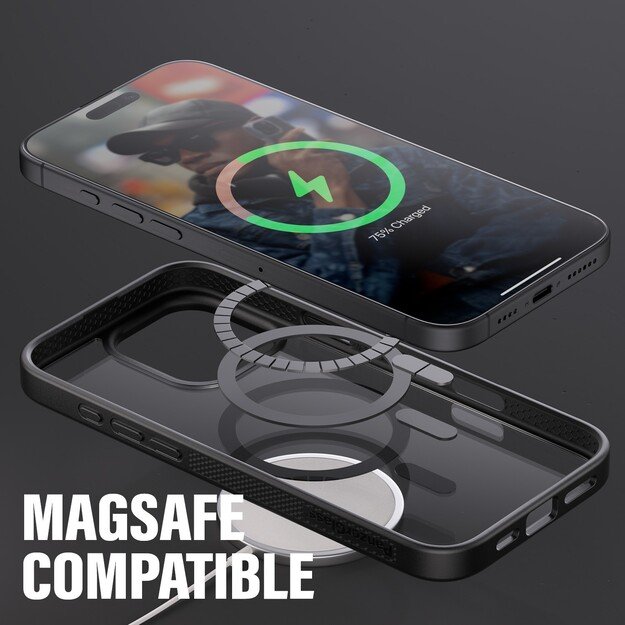 PanzerGlass - HardCase MagSafe - iPhone 16 Pro Max - Black