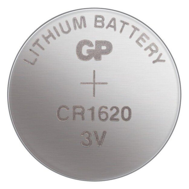 GP - Lithium Cell Battery CR1620, 3V, 1-pack