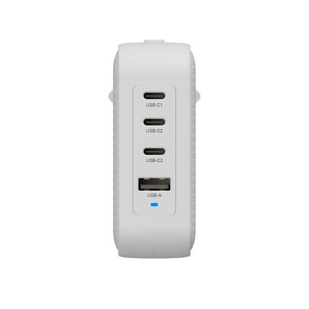 Hyper - HyperJuice 100W USB-C GaN Travel Charger (3C+1A) - White