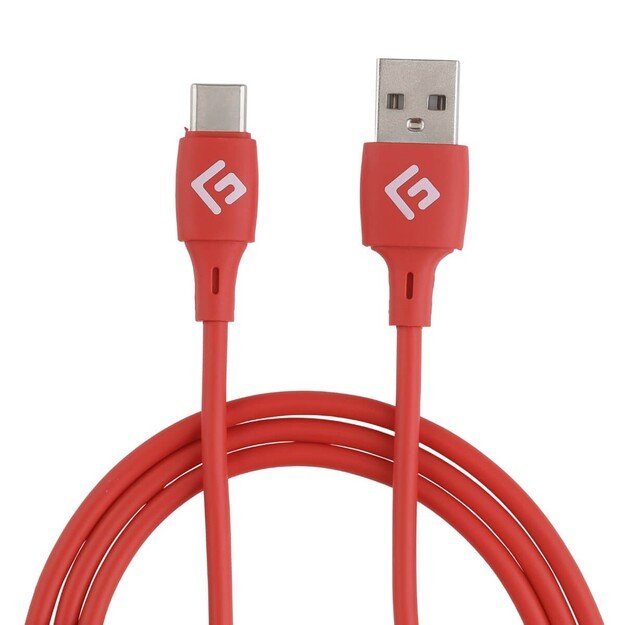 Floating Grip 3M Silicone USB-C Cable (Red)