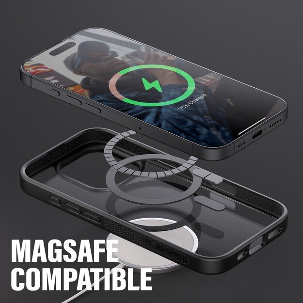 PanzerGlass - HardCase MagSafe - iPhone 16 Pro - Black