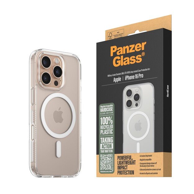 PanzerGlass - HardCase MagSafe - iPhone 16 Pro - White