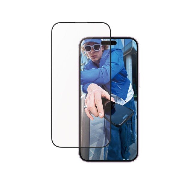 PanzerGlass - Screen Protection - iPhone 16 Plus - Aluminium Frame - Ultra Wide Fit