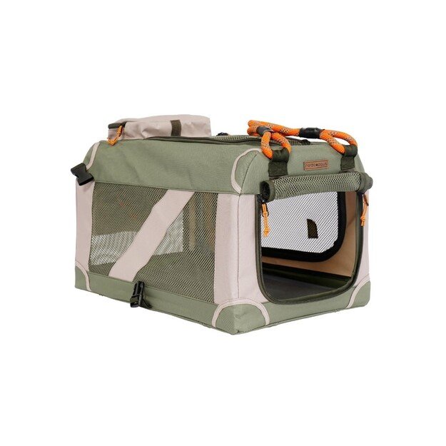 Nordic Paws - Soft dogcrate, Army M 76,5 x 50,5 x 48 cm.  - (7000241012551)