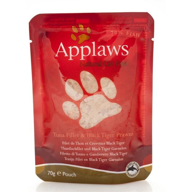 Applaws - Wet Cat Food 70 g pouch - Tuna & Prawn (178-008)