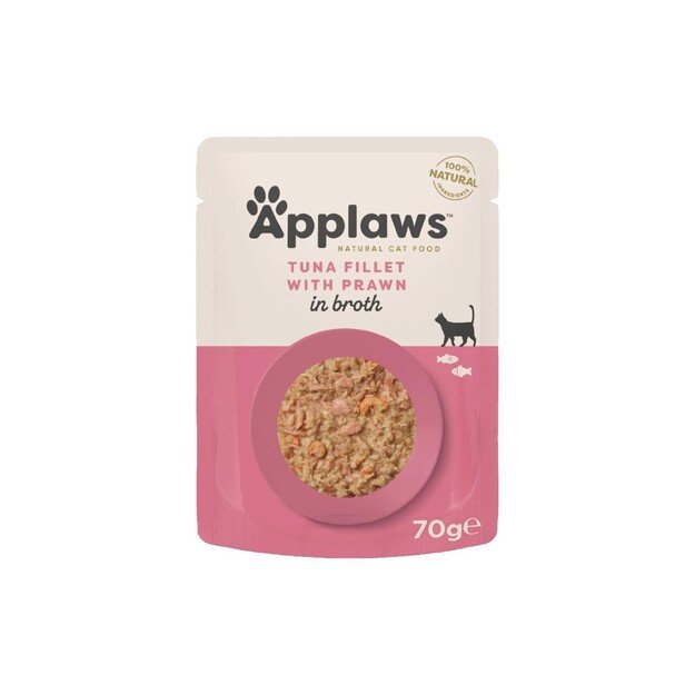 Applaws - Wet Cat Food 70 g pouch - Tuna & Prawn (178-008)