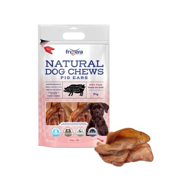 Frigera - Natural Dog Chews Pig ears 750gr - (402285861839)