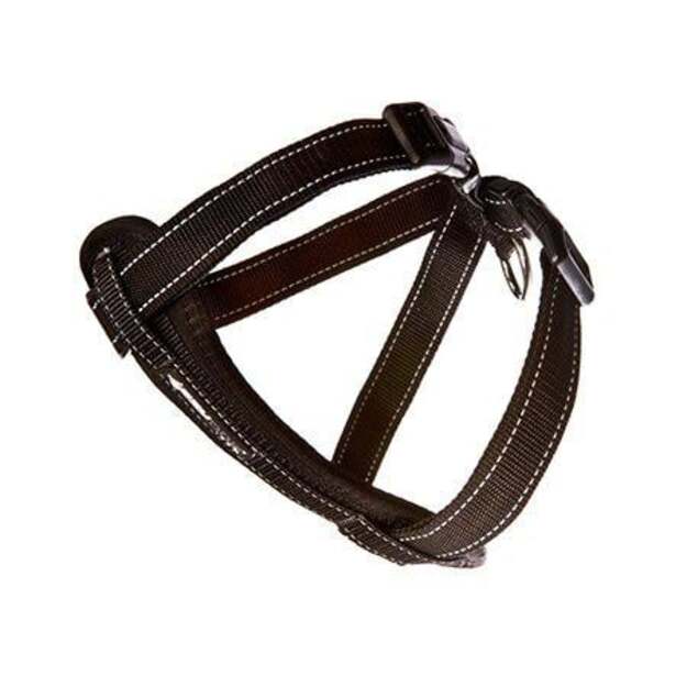 Ezydog -  Harness Neoprene Black L 19-35Kg Walking/Car Harness - (605.0320)