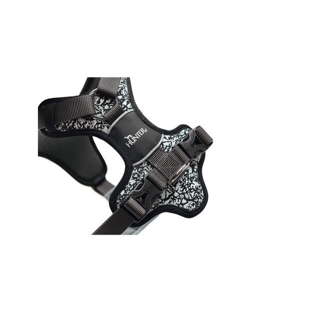 Hunter - Harness Divo Reflect M, black/grey - (68961)