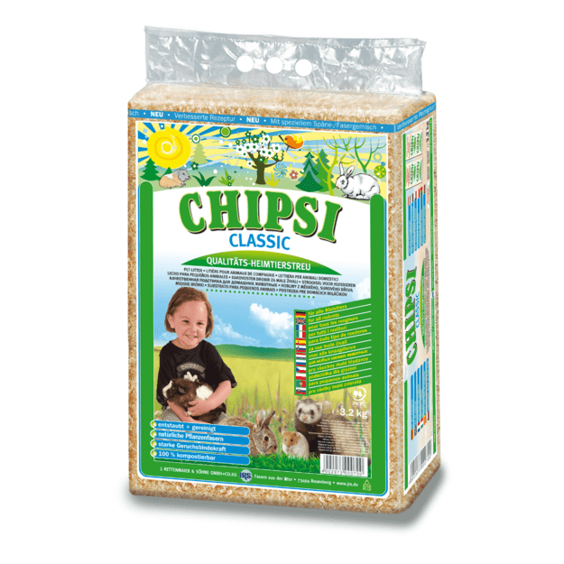 JRS Petcare - Chipsi Classic Bedding 3.2kg - (400297300070)