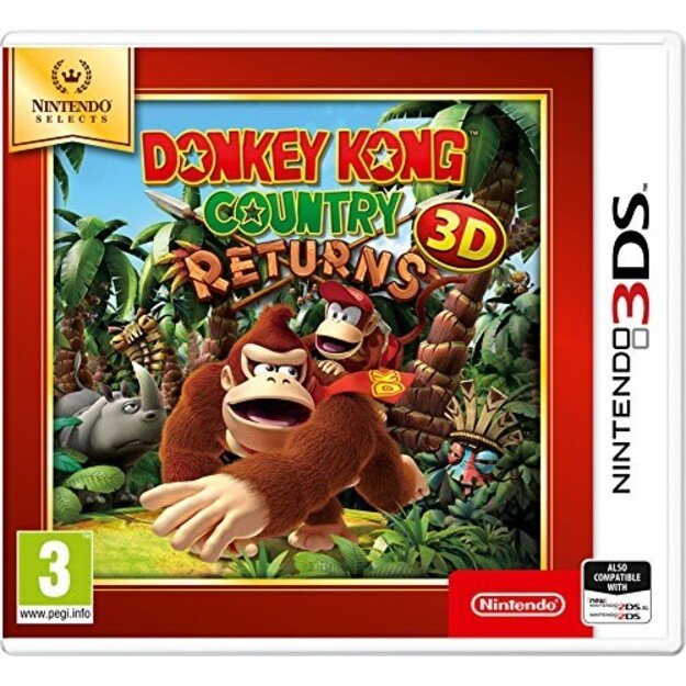 Donkey Kong Country Returns 3D (Select)
      
        - Nintendo 3DS