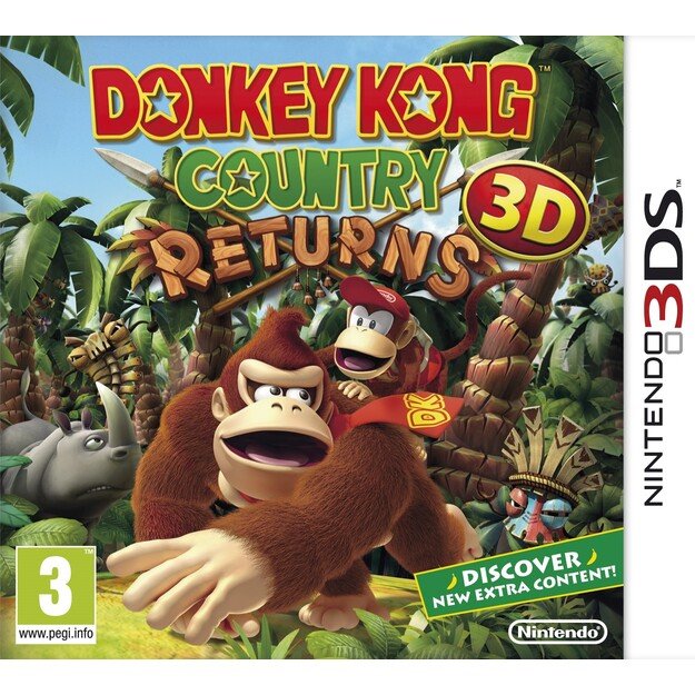 Donkey Kong Country Returns 3D (Select)
      
        - Nintendo 3DS