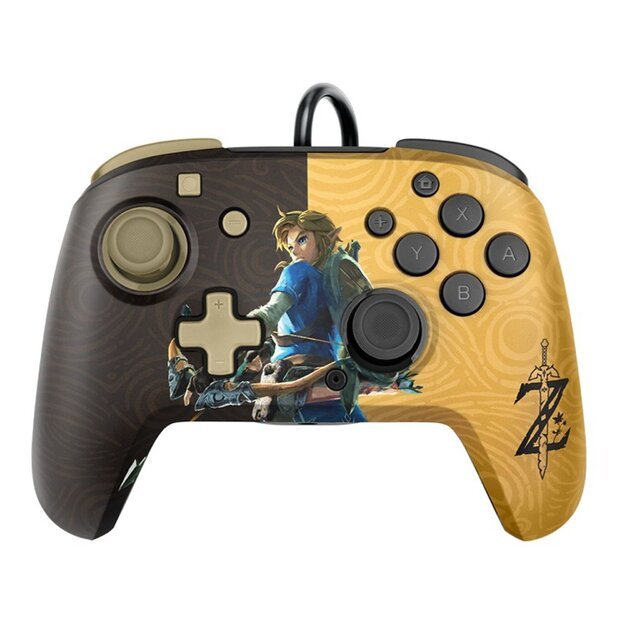 PDP Nintendo Switch Faceoff Deluxe Controller + Audio - Zelda