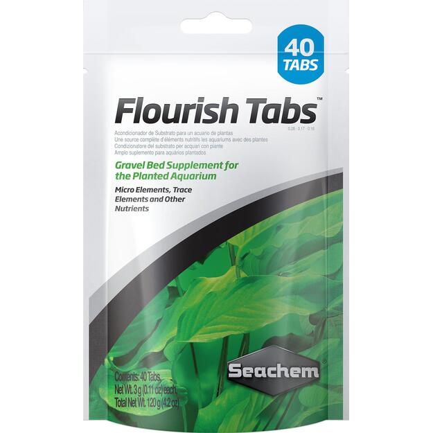 SEACHEM - Flourish Tabs 40 Pack - (159.3002)