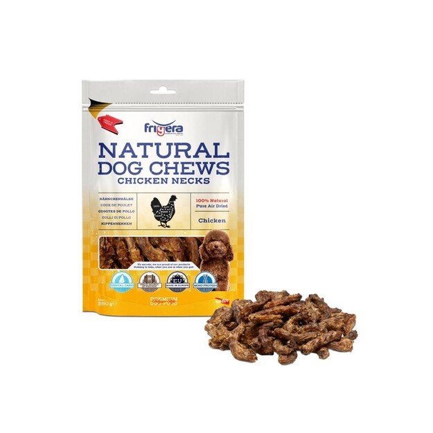 Frigera - Natural Dog Chews Chicken necks 250gr - (402285851768)