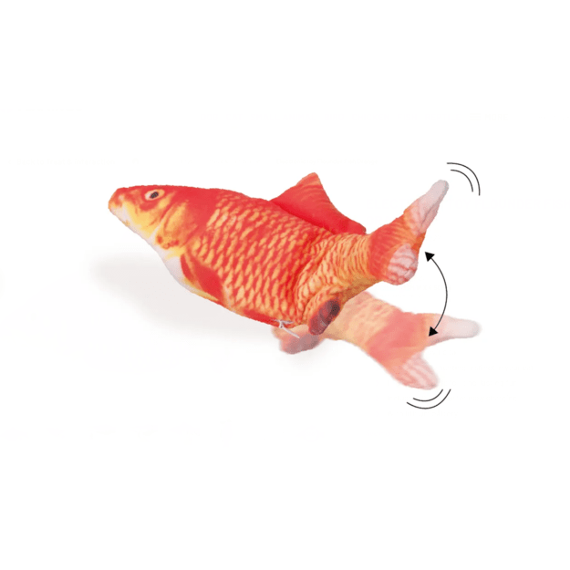 Flamingo - Cat toy, Flounder electric fish, orange - (540058517707)