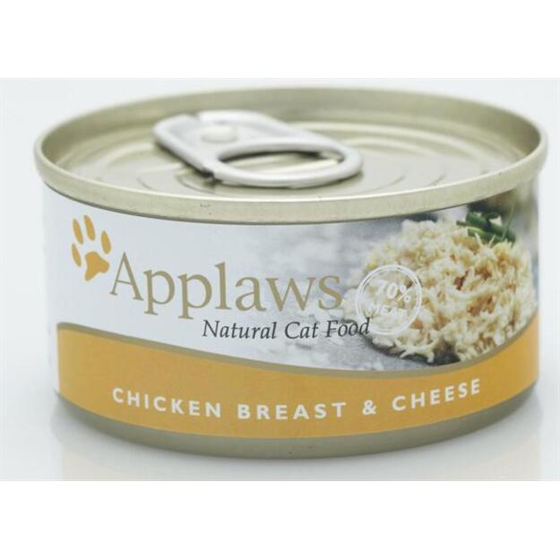 Applaws - 24 x Wet Cat Food 156 g - Chicken & Cheese