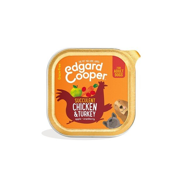 Edgard Cooper - Chicken & Turkey Adult Patee 300gr - (542503948484)