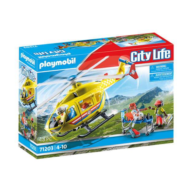 Playmobil - Rescue helicopter (71203)