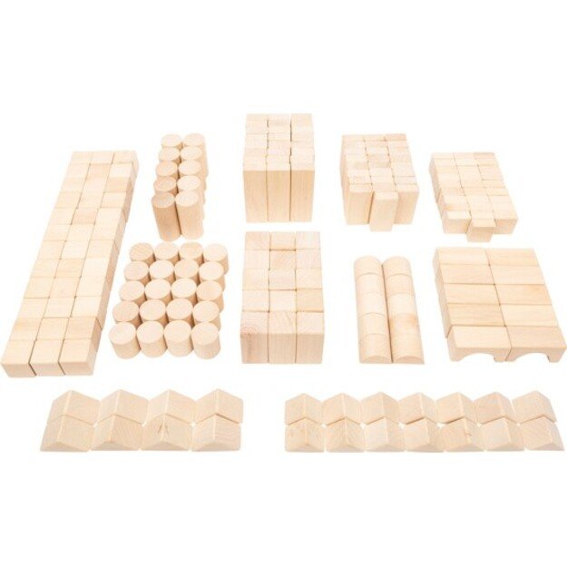 Small Foot - Wooden building blocks in bag - (I-SF11397)