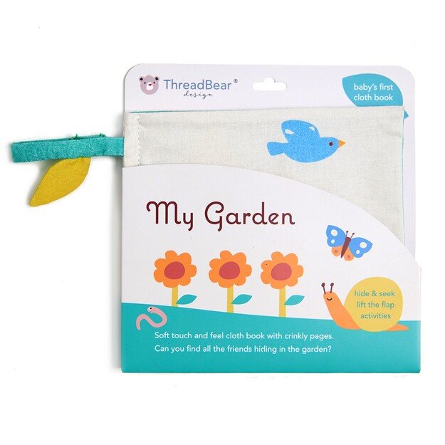 ThreadBear - Book - Baby Activity Book - My Garden - (TB4065)