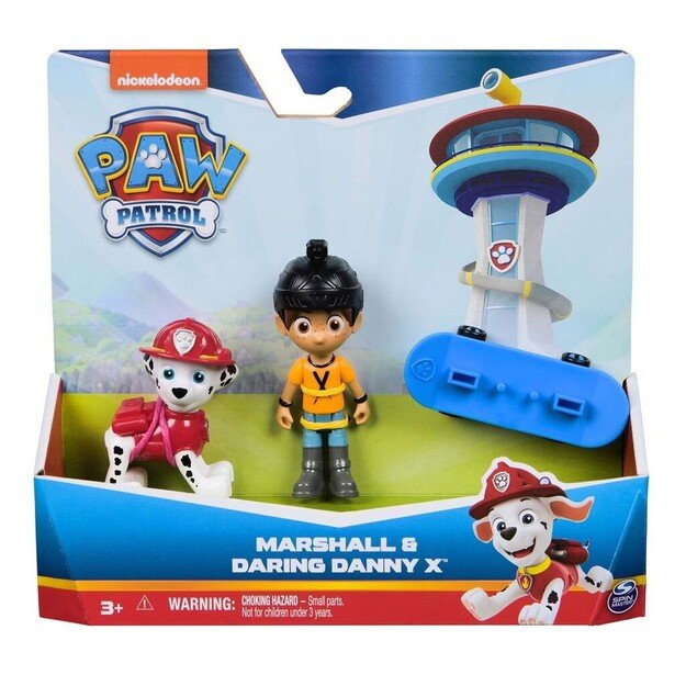 Paw Patrol - Hero Pup - Daring Danny & Marshall (6070747)