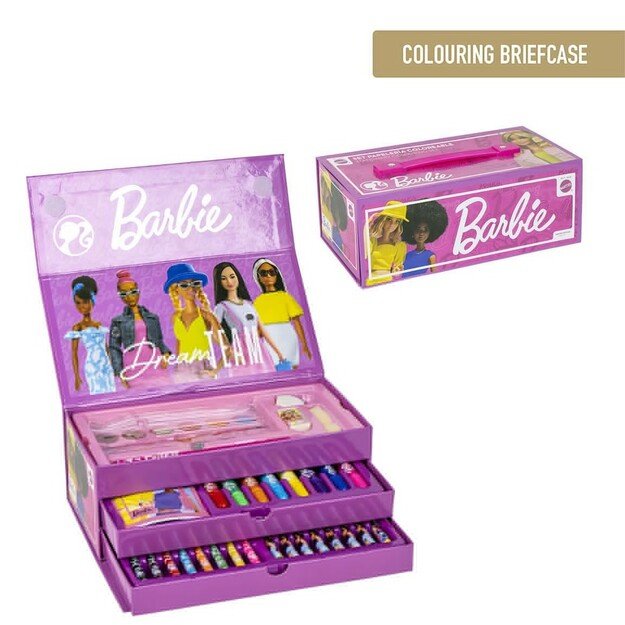 Cerda - Colouring Stationery Set - Barbie (2700001217)