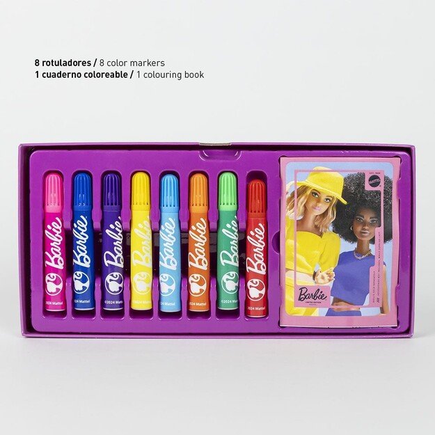 Cerda - Colouring Stationery Set - Barbie (2700001217)