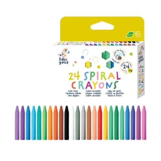 Haku Yoka - Spiral Crayons - (59CP223079)