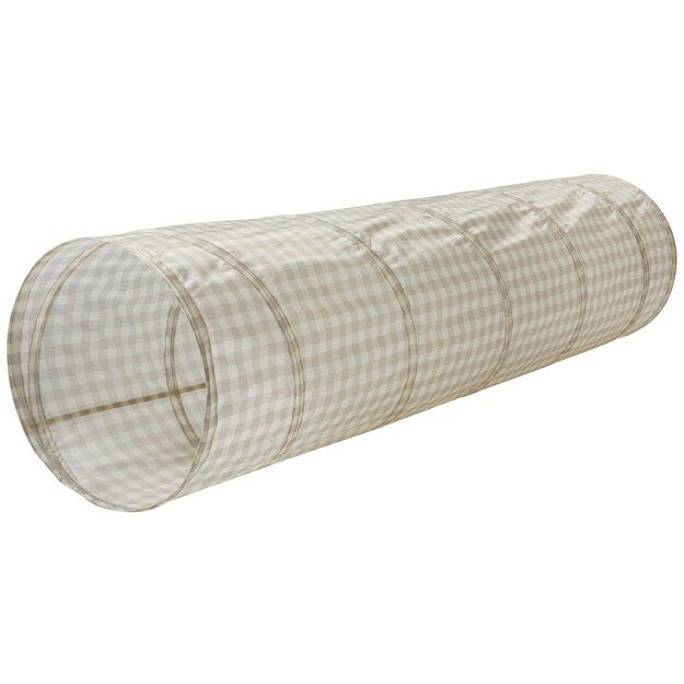 3 Sprouts - Play Tunnel, Gingham/Beige - (ITLGBG)