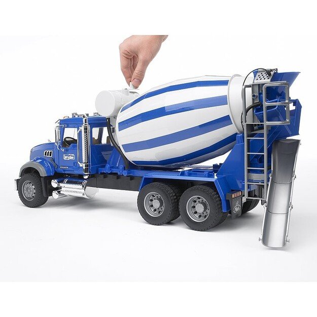 Bruder - MACK Granite Cement mixer (02814)