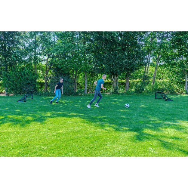 EXIT - Panna Foldable Steel Football Goal 150x60cm (set of 2) - Black (41.01.20.00)