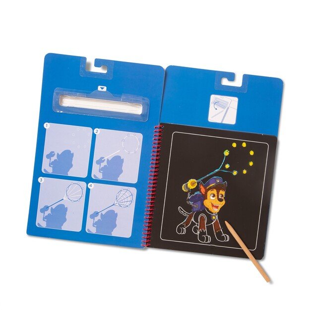 Melissa & Doug - PAW Patrol Scratch Art - 3-Pack ( Chase, Skye, Marshall ) (33308)