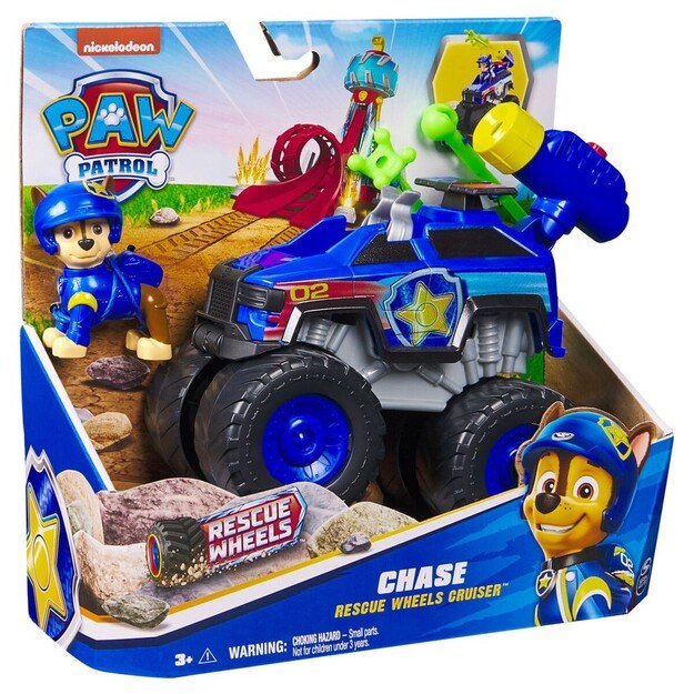 Paw Patrol - Rescue Wheels Themed Vehicles - Chase (6069302)