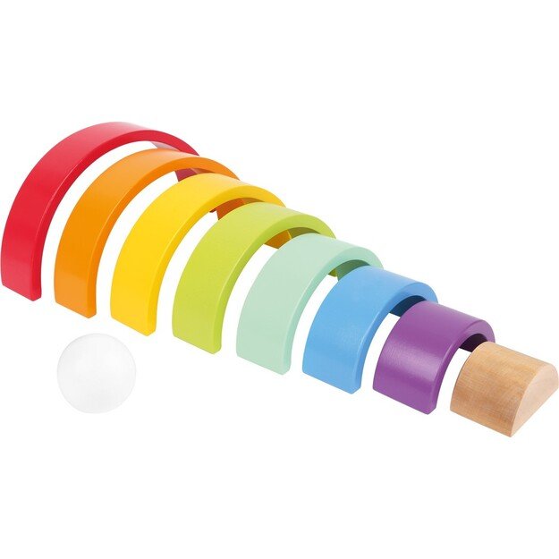 Small Foot - Wooden Building Blocks - Rainbow (I-SF6969)